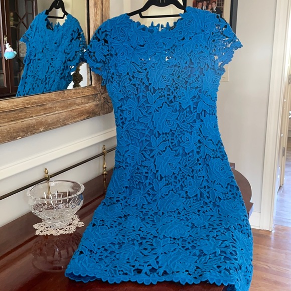 Elie Tahari Dresses & Skirts - Elie Tahari 3/4 cap sleeve heavy lace fully lined
